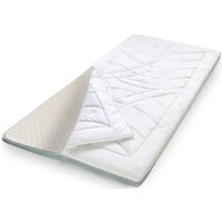 Stendebach Topper "Topper Softtop Luxus TENCEL™ Latex, 90x200cm und weitere Größen", (1 St.), Allergiker geeignet (Hausstauballergiker), Feuchtigkeitstransport von Stendebach