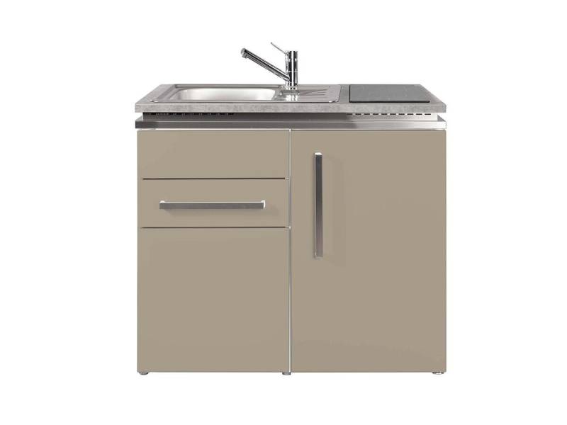 Stengel Küchenzeile MD 100 S, Miniküche Designline mit Schublade, 100 cm von Stengel