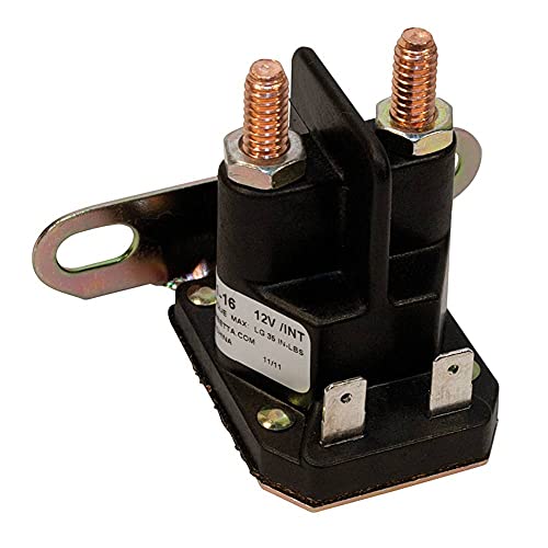 Stens Starter Solenoid 435-151 Ersatz für: John Deere L100, L105, L108, L110, L111, L118, L120, LA135, LA140, LA145, LA150, LA155, LA165, LA175, X110, X110 20, X1 40, Z225, Z425, Z445 von Stens