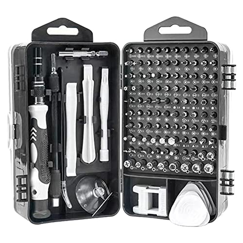Steowsey 120-In-1 Präzisions-Mechanikwerkzeuge, Mini-Werkzeugset, Reparatursatz für Laptop, Uhr, Kamera Steowsey 120-In-1 Präzisions-Mechanikwerkzeuge, Mini-Werkzeugset, Reparatursatz für Laptop, Uhr, Kamera von Steowsey