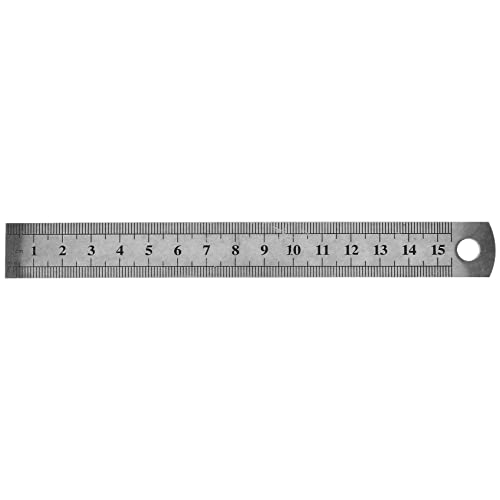 Steowsey 15cm/6 Inch Lineal Messwerkzeug aus rostfreiem Metall von Steowsey