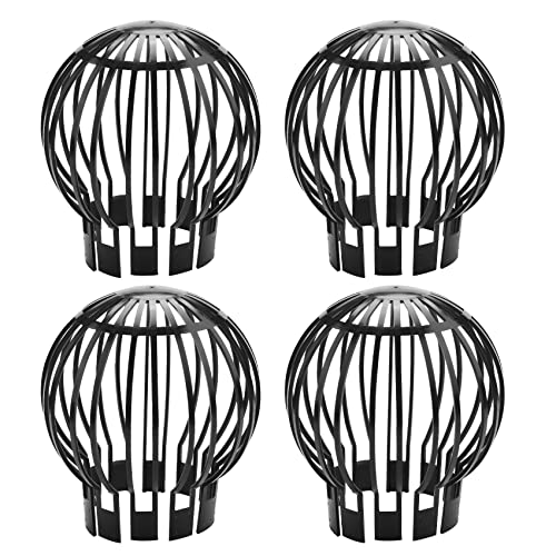 Steowsey 4 StüCke Rinnen Schutz Fall Rohre Filter Sieb Verhindert, Dass Blatt Abfall Zweige Dachmoos die Rohre Verstopfen von Steowsey