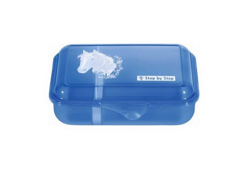 Step by Step Aufbewahrungsbox Step by Step Lunchbox Horse Lima Blau von Step by Step