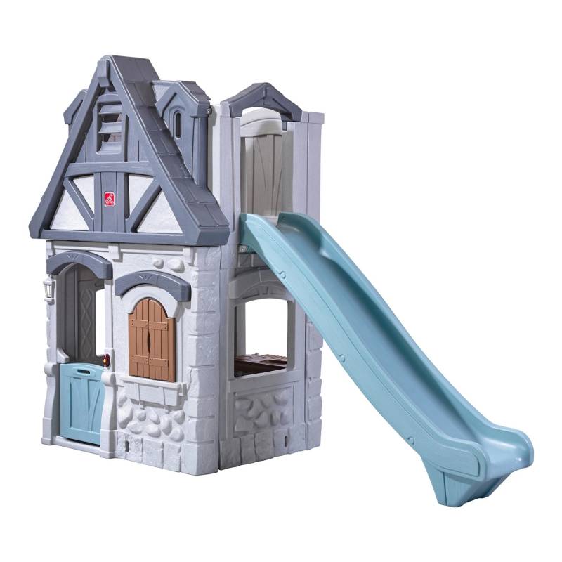 Step2 Spielhaus Adventures 2-Etagen mit Rutsche von Step2