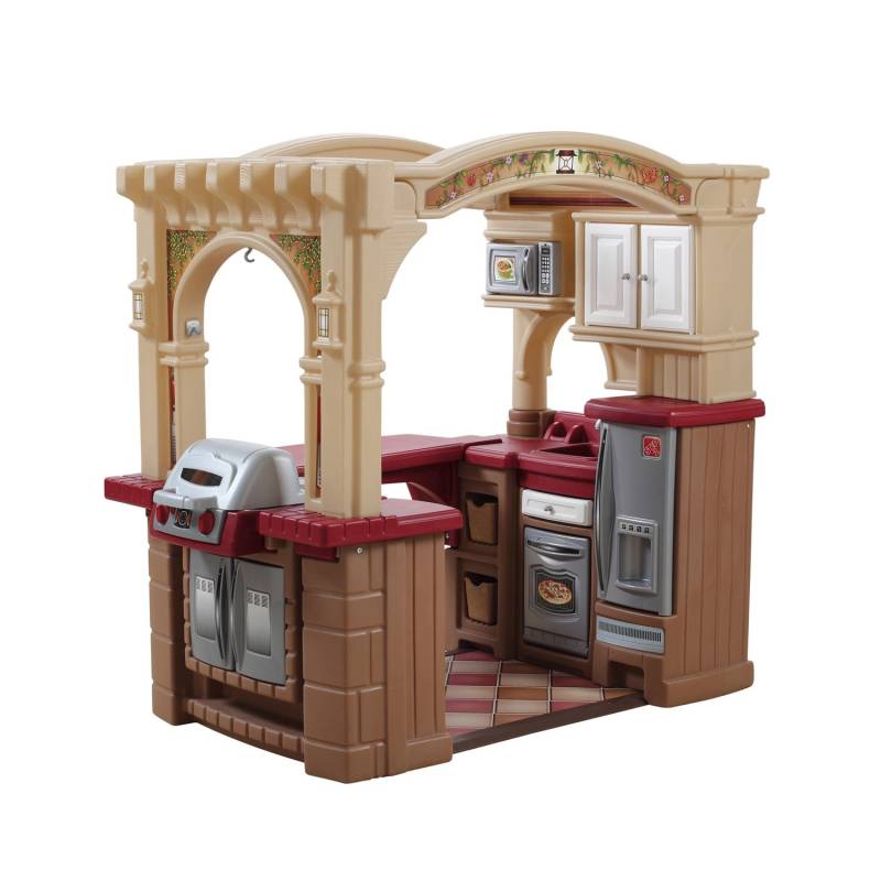 Step2 Spielküche Grand Walk In Kitchen and Grill Step2 Spielküche Grand Walk In Kitchen and Grill von Step2