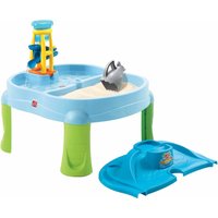 Splash & Scoop Bay Sand & Wassertisch Wasserspieltisch für Kinder in Blau Wasserspielzeug / Sandtisch für den Garten - Blau - Step2 von Step2