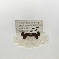 It's Not How Far You Go Tile - Dekorative Fliese Inspirierend Ermutigung Vinyl Sprüche Schild Sign von StepOfFaithGifts