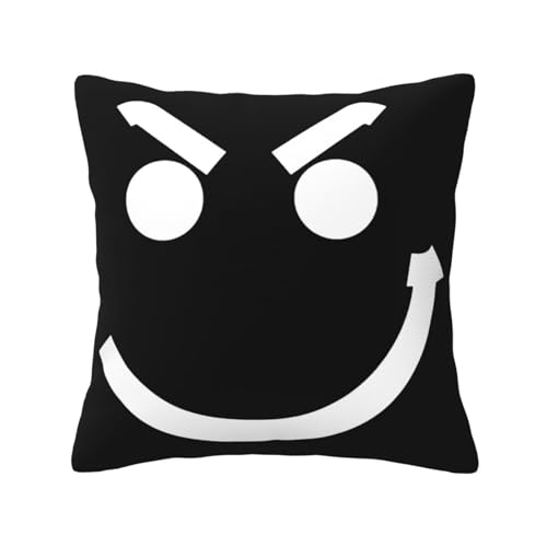 Jovi Rock Band Kissenbezug Hip Hop Street Culture Rock Dekokissen Couch Bett Auto Kissenbezug Mikrofaser Wurfkissenbezug mit Reißverschluss für Schlafzimmer Wohnzimmer 20"x20" von Stepgrais