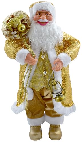 70cm Weihnachtsmann Santa Claus Nikolaus Weihnachten Figur Weihnachts Deko Weihnachtsmänner Saisonal Weihnachtsbaum Dekoration Christbaumschmuck Geschenk XL (Weihnachtsmann 70cm - M5) von Stephans Möbelbörse