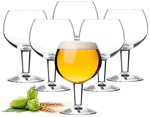 Stephans Möbelbörse 12x Biergläser mit Stiel Biertulpen Bierkelch Craft Beer Stielbierglas Bierkelch Pilsgläser Weizen Glas Trinkgläser Bistro 410ml Stephans Möbelbörse 12x Biergläser mit Stiel Biertulpen Bierkelch Craft Beer Stielbierglas Bierkelch Pilsgläser Weizen Glas Trinkgläser Bistro 410ml von Stephans Möbelbörse