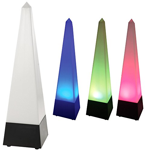 Stephans Möbelbörse LED Stimmungsleuchte Stimmungslampe Lampe Licht Effekt Leuchte Pyramide mit Farbwechsel 43cm Stephans Möbelbörse LED Stimmungsleuchte Stimmungslampe Lampe Licht Effekt Leuchte Pyramide mit Farbwechsel 43cm von Stephans Möbelbörse