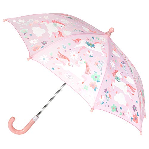 Stephen Joseph - Farbwechselnder Regenschirm für Mädchen - Einhorn - Pink von Stephen Joseph