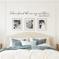 Ich Habe Den Meine Seele Liebt Aufkleber Gefunden Hohelied 34 | Christliche Dekoration Paar Hochzeitsgeschenk Ich Habe Den Meine Seele Liebt Aufkleber Gefunden Hohelied 34 | Christliche Dekoration Paar Hochzeitsgeschenk von StephenEdwardGraphic