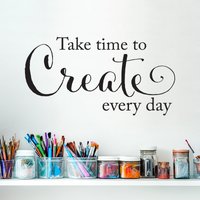 Nimm Dir Zeit Um Wandtattoo Zu Kreieren Inspirierende Studio Dekoration Nimm Dir Zeit Um Wandtattoo Zu Kreieren Inspirierende Studio Dekoration von StephenEdwardGraphic