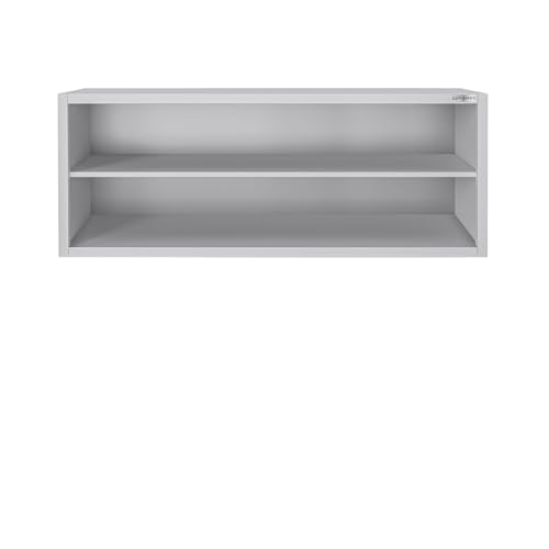 Wandschrank für gewerbliche Küche, Edelstahl, langlebig und leicht zu reinigen, Aufbewahrungsregal für Restaurant, Hotel (140 x 40 x 100 cm) von Stepnext
