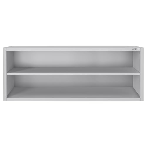 Wandschrank für gewerbliche Küche, Edelstahl, langlebig und leicht zu reinigen, Aufbewahrungsregal für Restaurant, Hotel (200 x 40 x 100 cm) von Stepnext