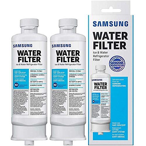 Samsung | 2x Wasserfilter HAFQIN, HAF-QIN/EXP, DA97-17376B, DA97-08006C Water Filter für French Door Kühlschrank von Sterling Endurance