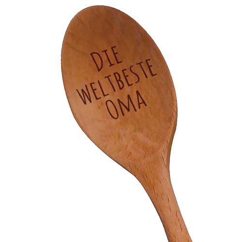 "Die Weltbeste Oma" Holzlöffel - Geschenk für Neue Omas – Kochgeschenke – Für die Beste Oma von Sterling James Co.