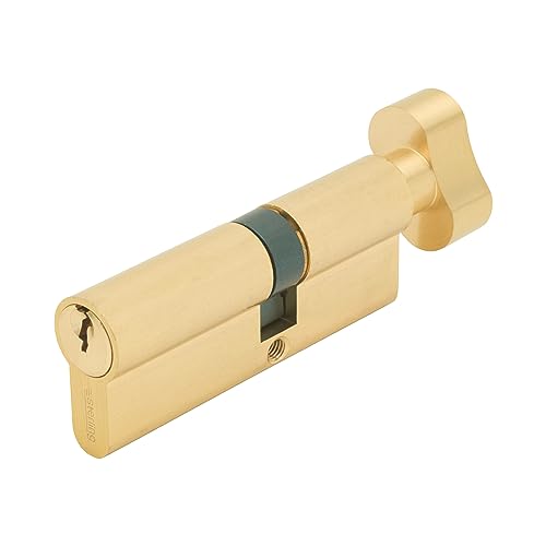 Sterling Locks etb3545 V Sterling Euro Daumen Zylinder 35 x 45 mm, Messing von Sterling