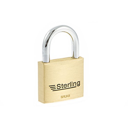 Sterling BPL142MK1 Vorhängeschloss, 40 mm, Messing Sterling BPL142MK1 Vorhängeschloss, 40 mm, Messing von Sterling