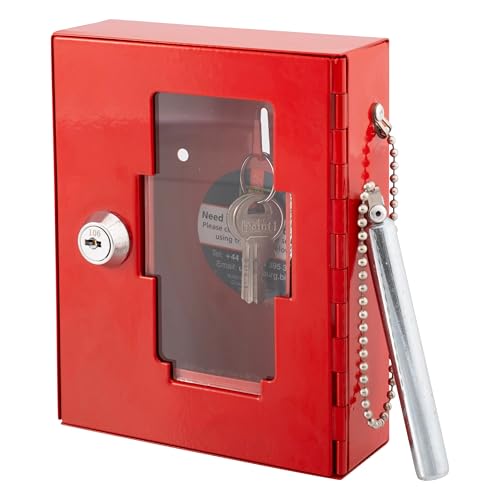 Sterling EB01 Notfall Schlüsselkasten mit Hammer zum Zerschlagen der Scheibe Sterling EB01 Notfall Schlüsselkasten mit Hammer zum Zerschlagen der Scheibe von Sterling