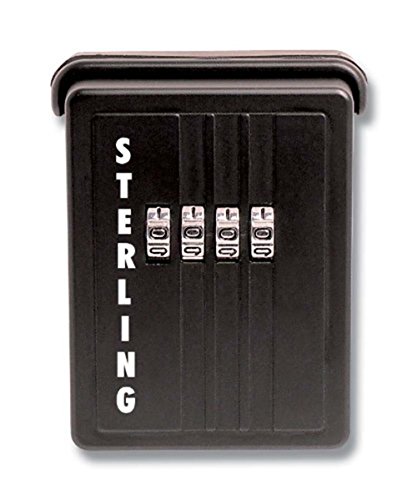Sterling KM1 Schlüsseltresor Schlüssel-Aufbewahrungsbox, Schwarz, KeyMinder 1 von Sterling