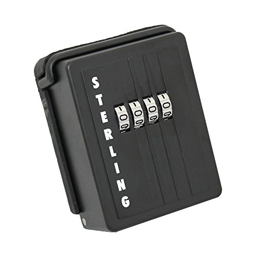 Sterling KM1 Schlüsseltresor Schlüssel-Aufbewahrungsbox, Schwarz, KeyMinder 1 von Sterling