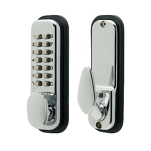 Sterling S2235PCV Türschloss, poliertes Drucktaster, digitales Code, Chrom von Sterling