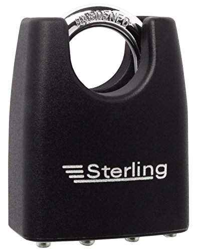 Sterling lpl152 C 55 mm laminiertem Stahl Vorhängeschloss mit ABS-Kunststoff Bezug und geschlossen Bügel von Sterling