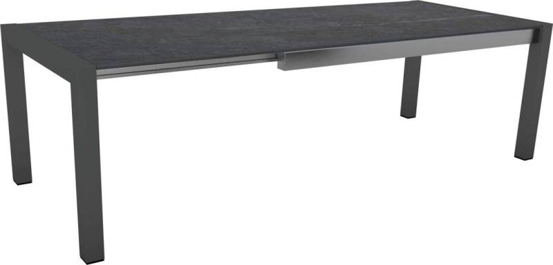 Stern Ausziehtisch 174/234x90 cm Aluminium - anthrazit Dekton Lava anthrazit von Stern Gartenmöbel