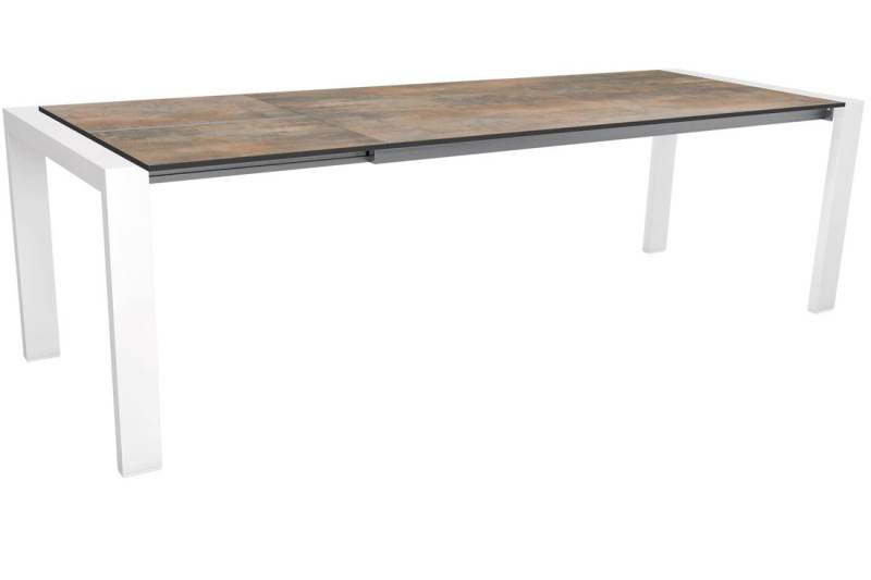 Stern Ausziehtisch 200/260x90 cm Select Aluminium von Stern Gartenmöbel