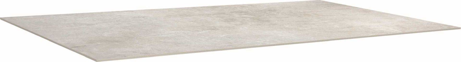 Stern Dekton Tischplatte Lava hellgrau - 160 x 90 cm von Stern Gartenmöbel