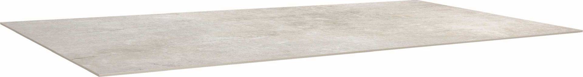 Stern Dekton Tischplatte Lava hellgrau - 200 x 100 cm von Stern Gartenmöbel