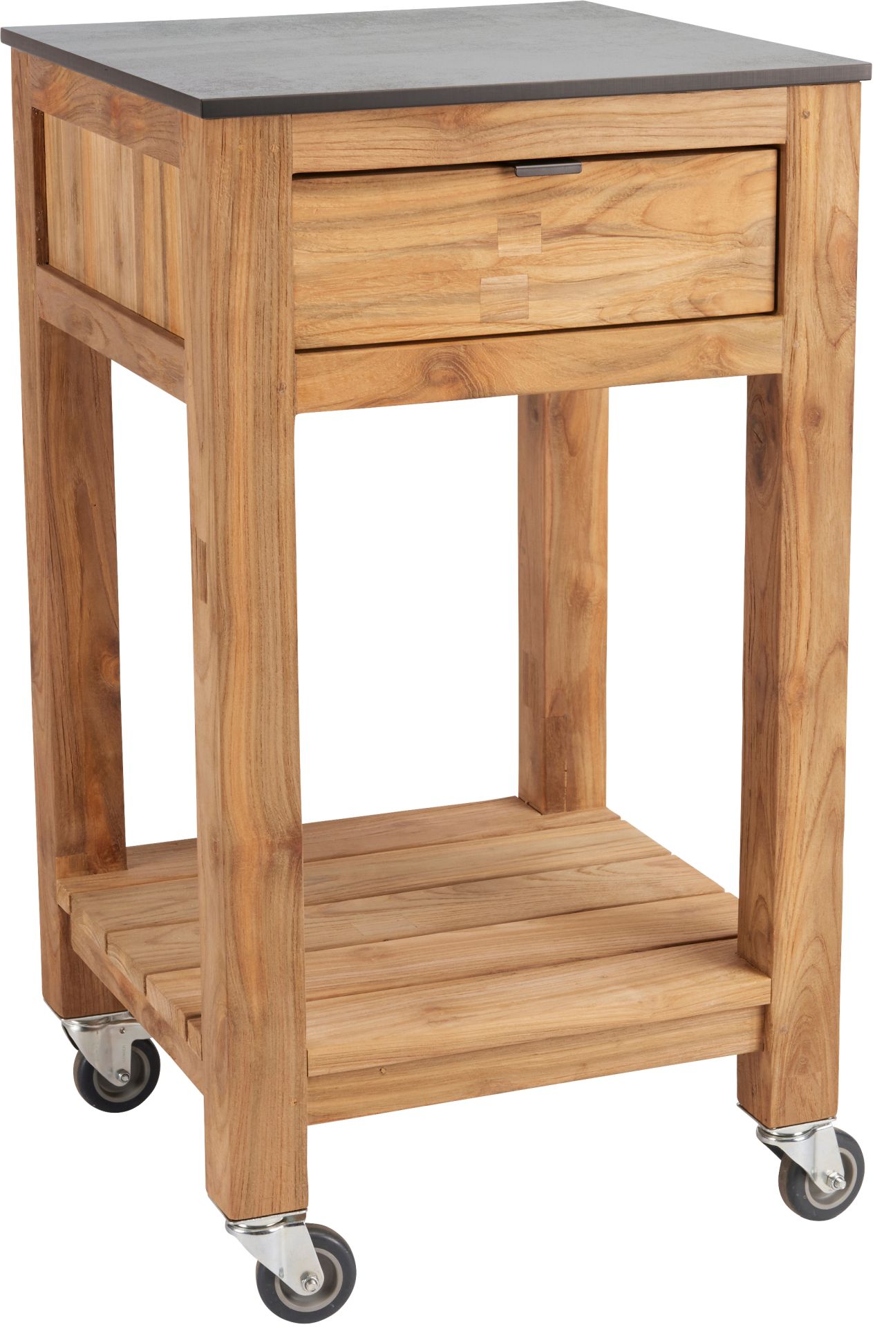 Stern Hilda Sideboard 1 Schublade 50x50x90 cm Zement hell von Stern Gartenmöbel