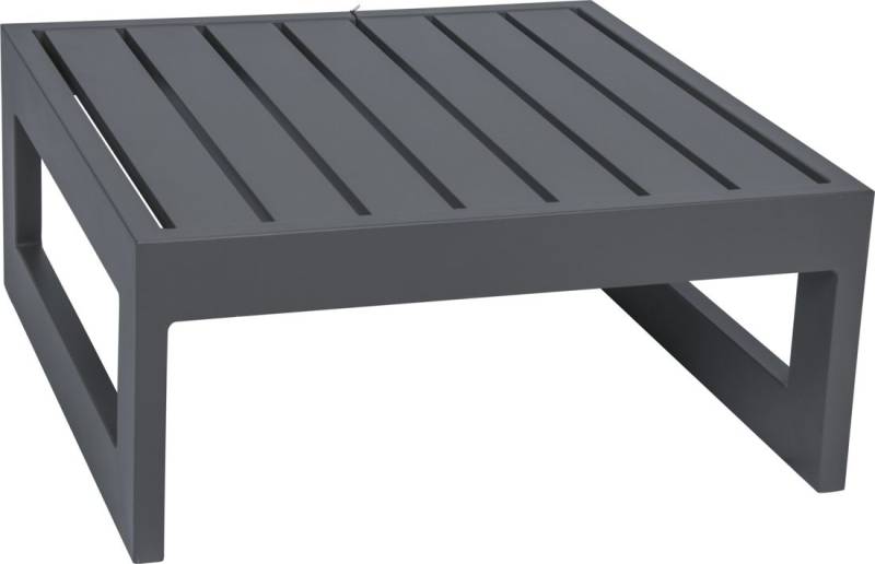 Stern Holly Beistelltisch/Hocker 72x72x32.5 cm - anthrazit von Stern Gartenmöbel