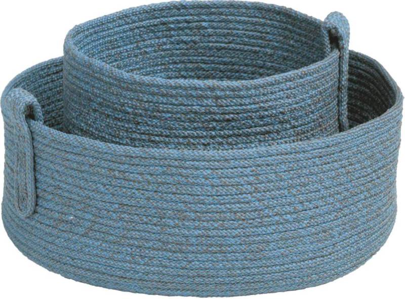 Stern Korb-Set, 2-teilig Ø 20 x 13 cm / Ø 30 x 10 cm - hellblau von Stern Gartenmöbel