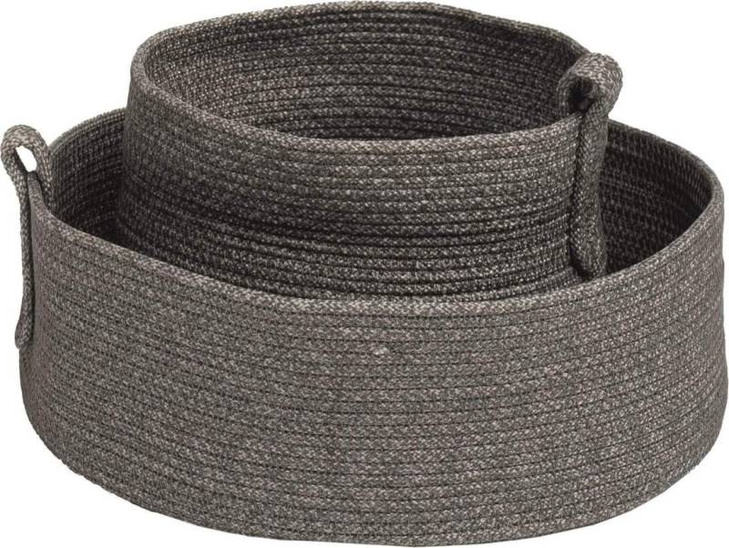 Stern Korb-Set, 2-teilig Ø 20 x 13 cm / Ø 30 x 10 cm - hellgrau von Stern Gartenmöbel