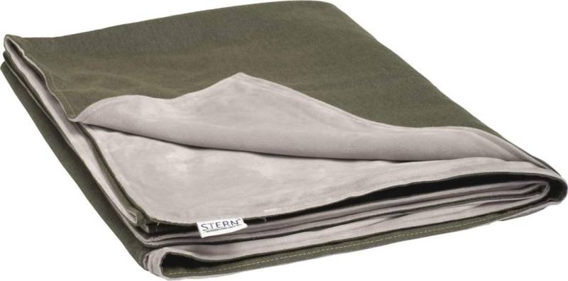 Stern Kuscheldecke Fleece - dunkelgrün von Stern Gartenmöbel