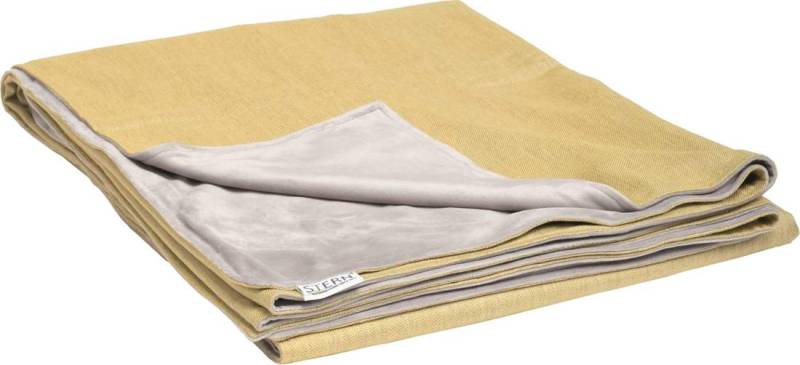 Stern Kuscheldecke Fleece - gelb von Stern Gartenmöbel