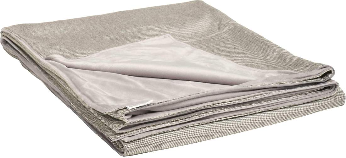 Stern Kuscheldecke Fleece - graubraun von Stern Gartenmöbel