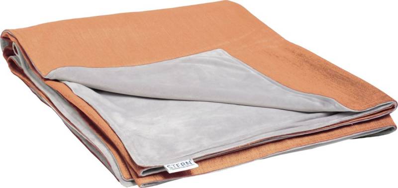 Stern Kuscheldecke Fleece - orange von Stern Gartenmöbel