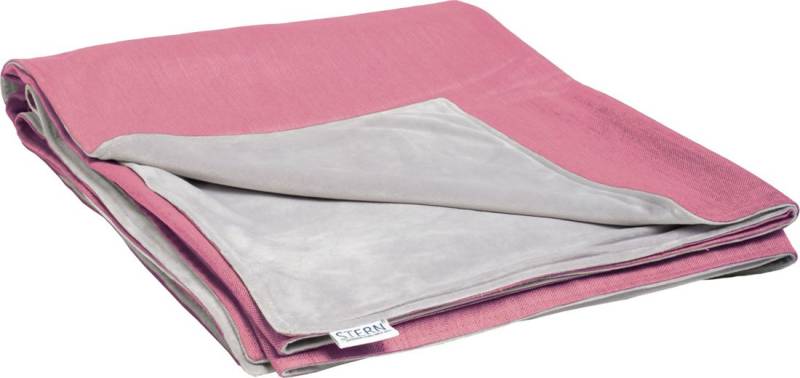 Stern Kuscheldecke Fleece - pink von Stern Gartenmöbel