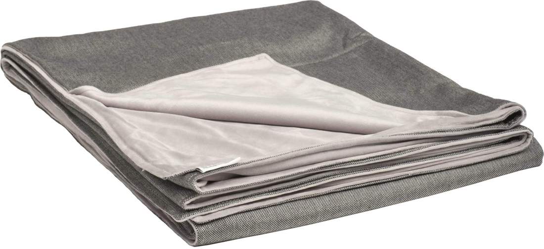 Stern Kuscheldecke Fleece - seidengrau von Stern Gartenmöbel
