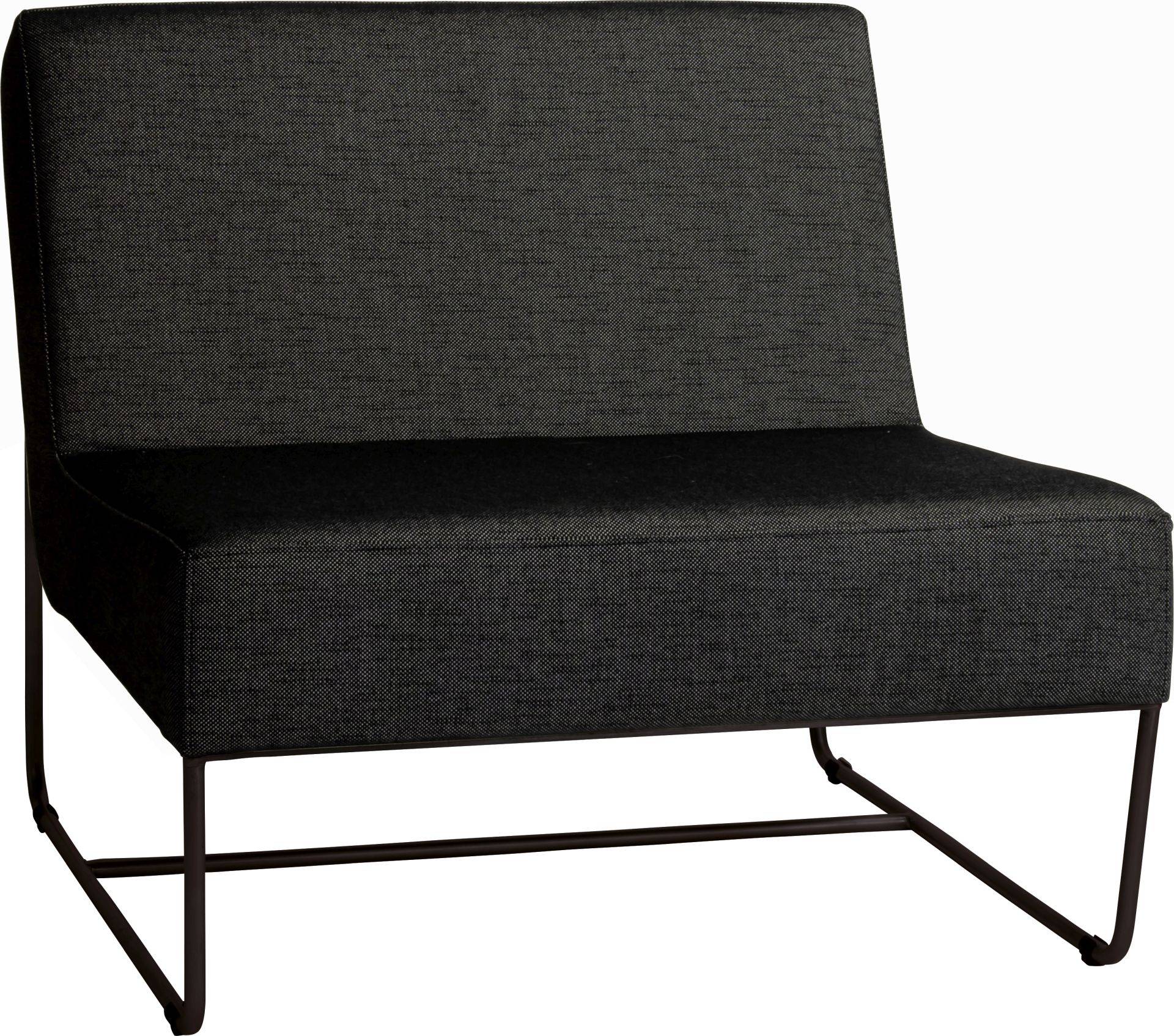 Stern Mia Loungesessel schwarz matt / seidenschwarz von Stern Gartenmöbel