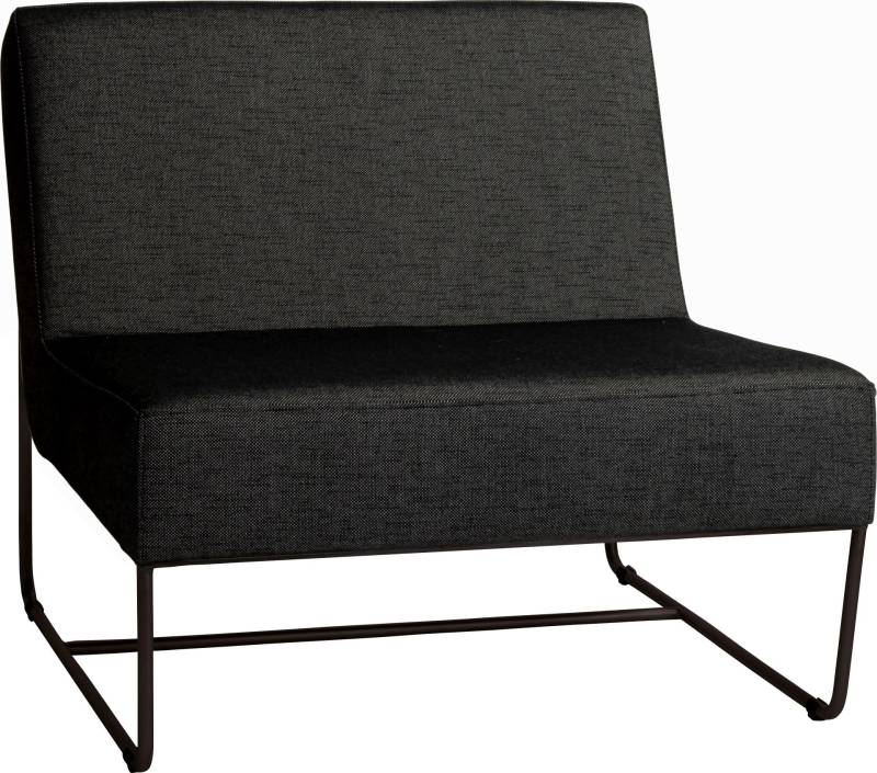 Stern Mia Loungesessel schwarz matt / seidenschwarz von Stern Gartenmöbel