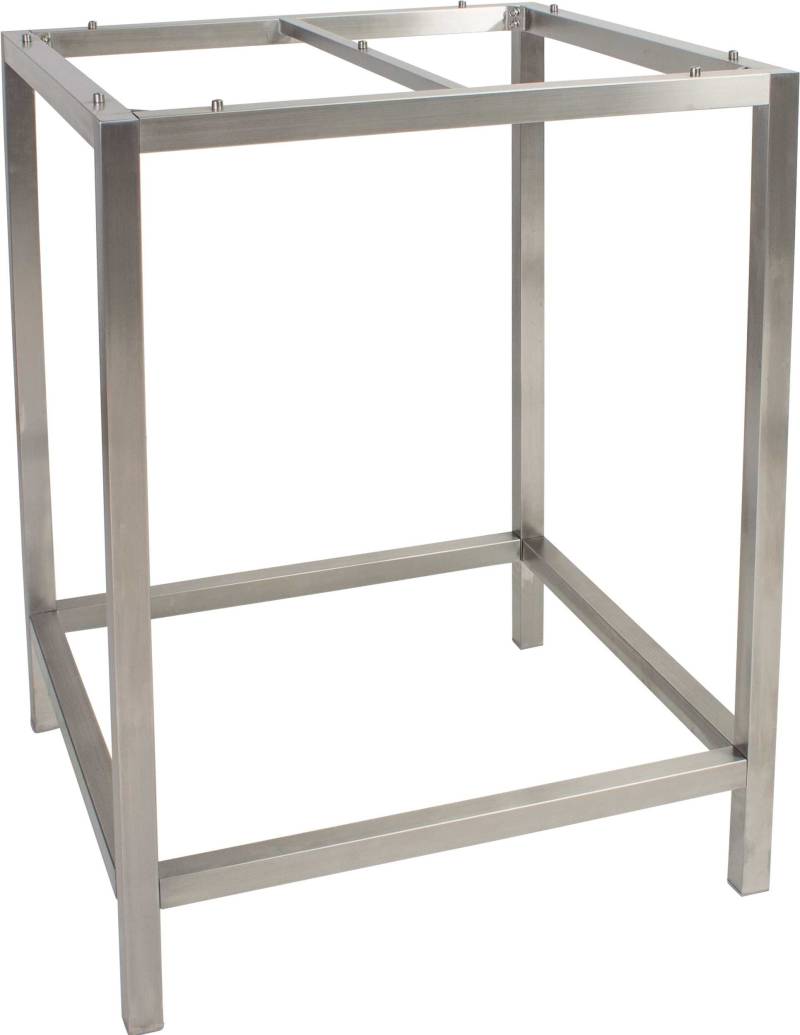 Stern Stehtischgestell 80 x 80 cm Edelstahl von Stern Gartenmöbel