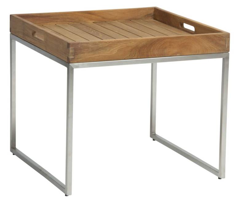 Stern Tabletttisch 50 x 50 cm Teak von Stern Gartenmöbel