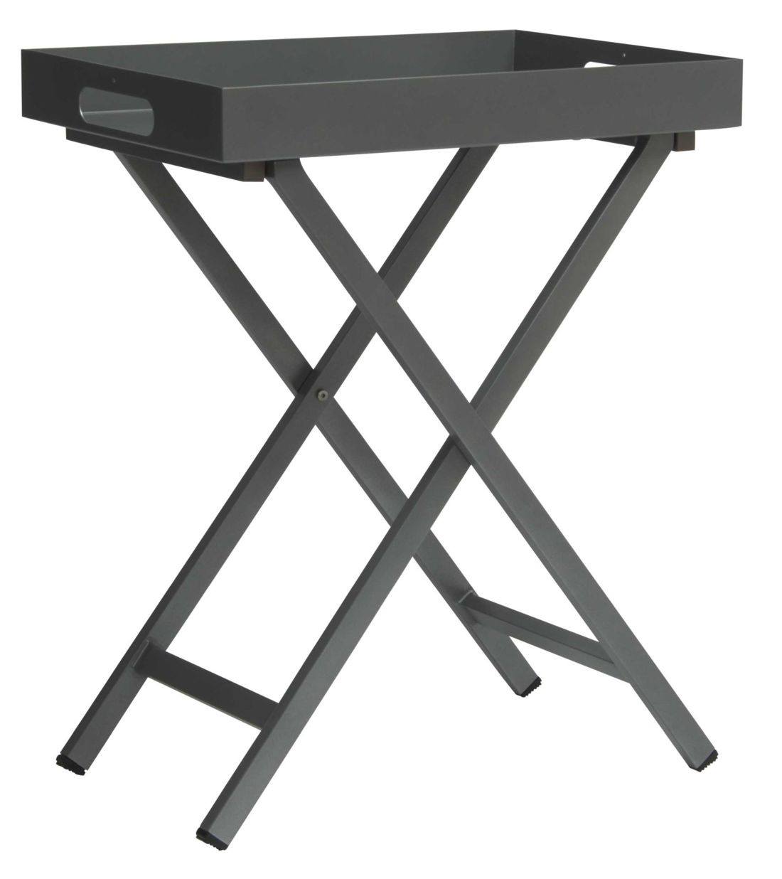 Stern Tabletttisch 60 x 40 cm Aluminium - graphit von Stern Gartenmöbel