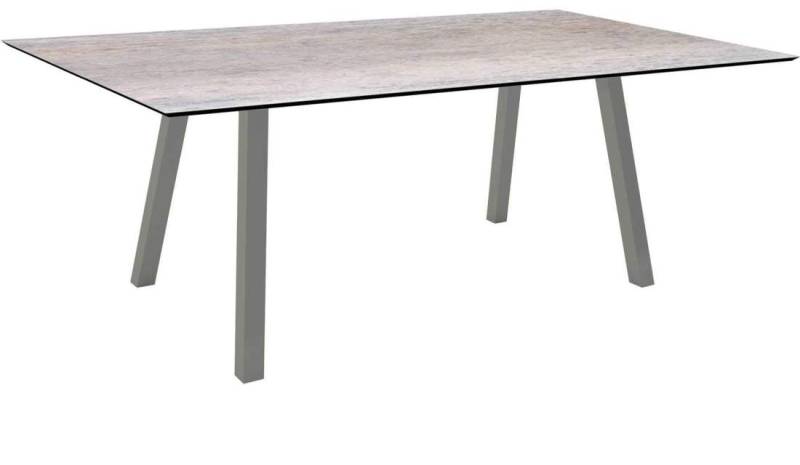 Stern Tisch 180x100cm Interno Vierkantrohr Aluminium - Silverstar Smoky graphit Stern Tisch 180x100cm Interno Vierkantrohr Aluminium - Silverstar Smoky graphit von Stern Gartenmöbel