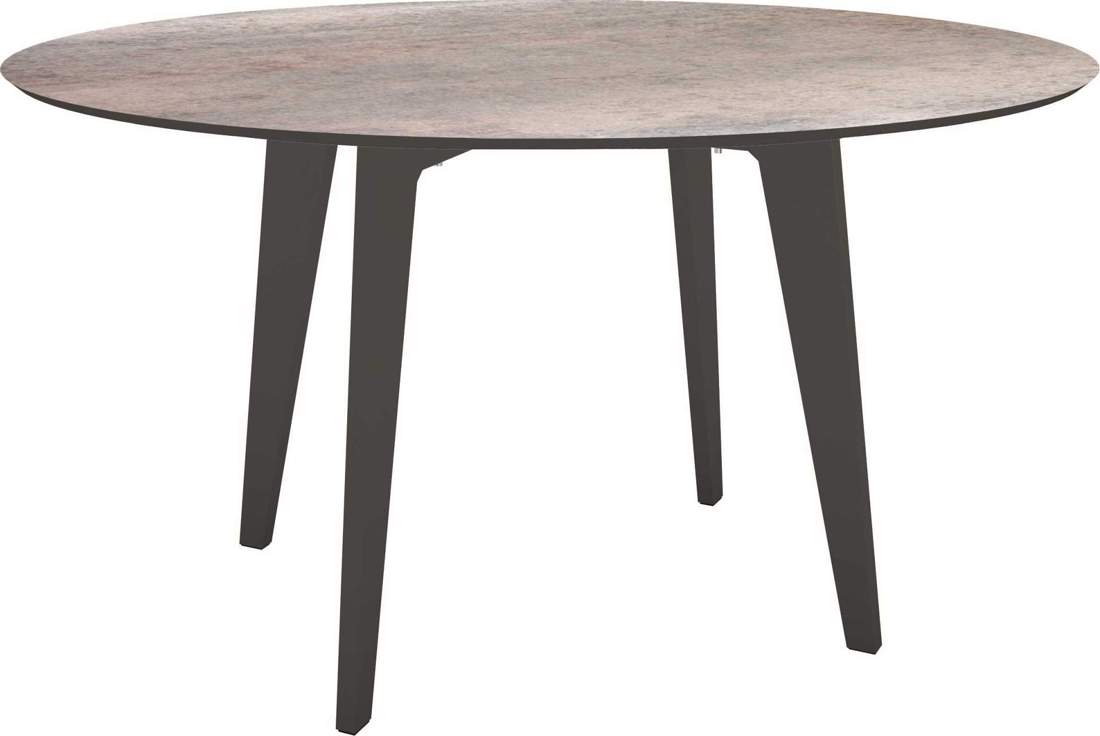 Stern Tisch Ø 134 cm Aluminium von Stern Gartenmöbel